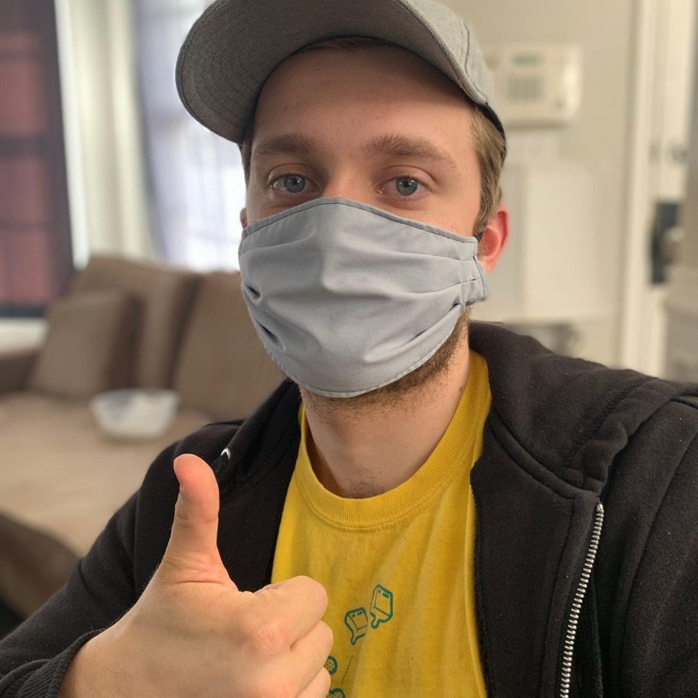 Handmade Face Mask Mouth Nose Covering New NWT